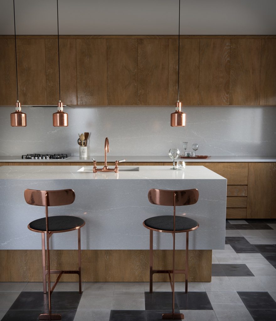 Silestone Desert Silver Kitchen 2 | Kutchenhaus, Chester